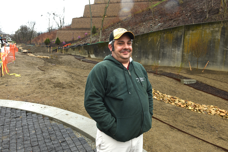 Art Demeo is the director of community green space services for the Western Pennsylvania Conservancy. He's working in conjunction with the Pittsburgh Sewer and Water authority on a bioswale project at Herron and Centre avenues Pittsburgh's Hill District.