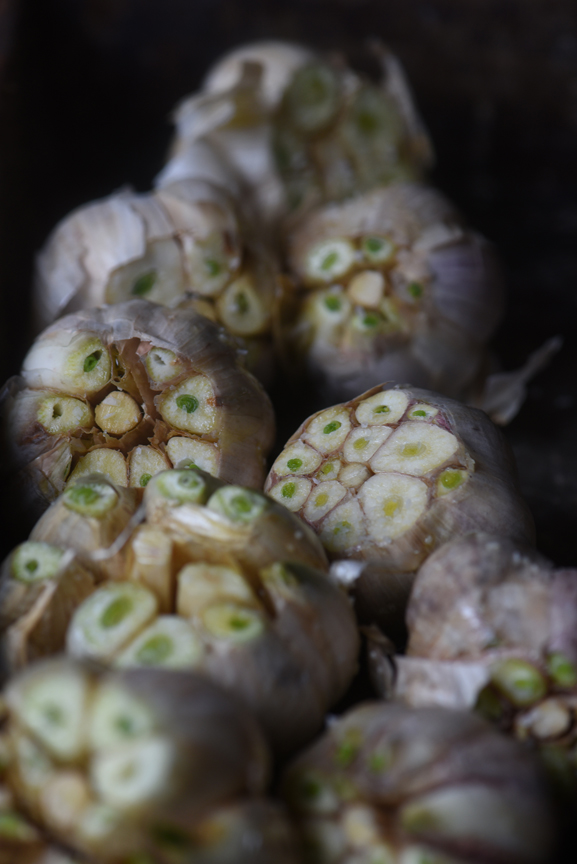 Roasting garlic makes it taste sweeter, which means you might over indulge.