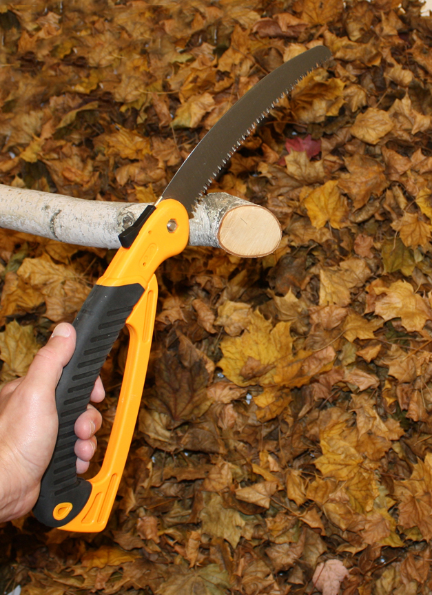 The Centurion Folding Saw is designed to help people with weaker hands get their pruning jobs done. It will work for all gardeners though.